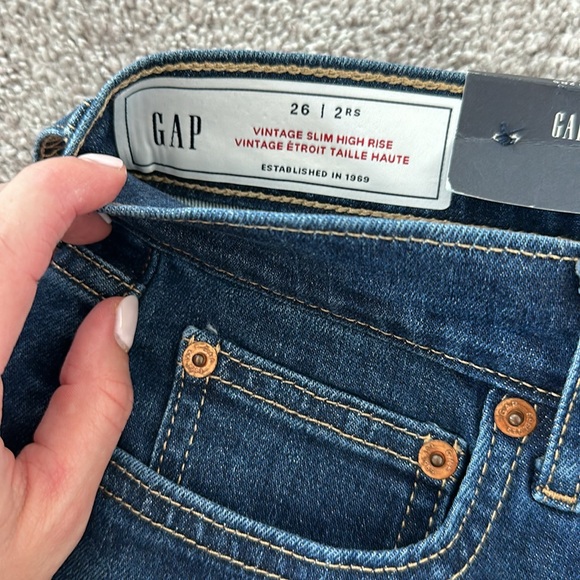 Gap NWT Vintage Slim Rise Jean - Picture 4 of 5